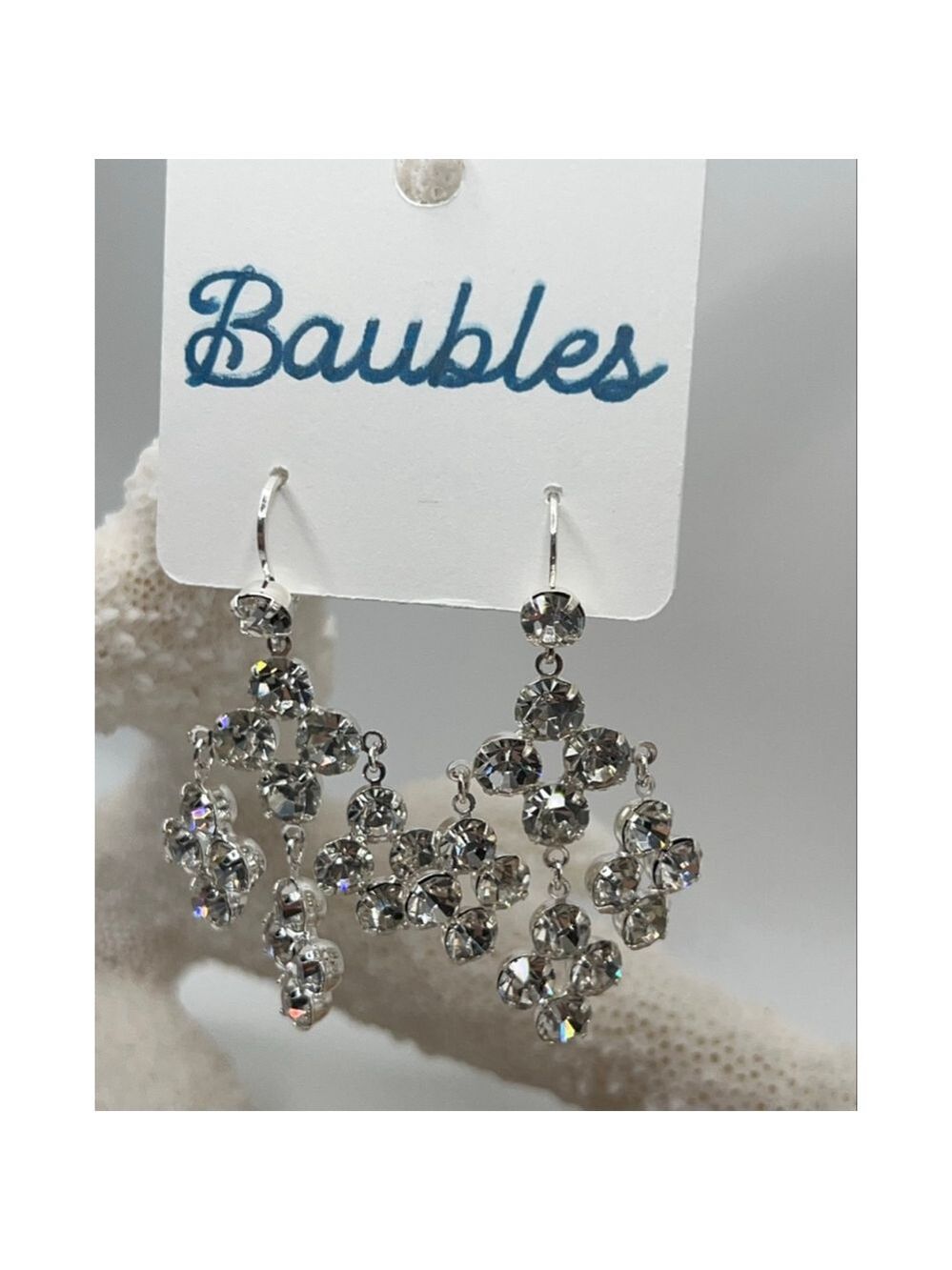 Baubles Silver Chandelier Earrings